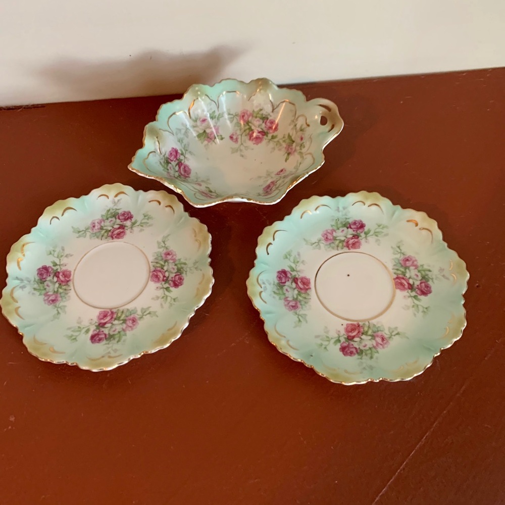 MZ Austria Fine Porcelain Set of 3